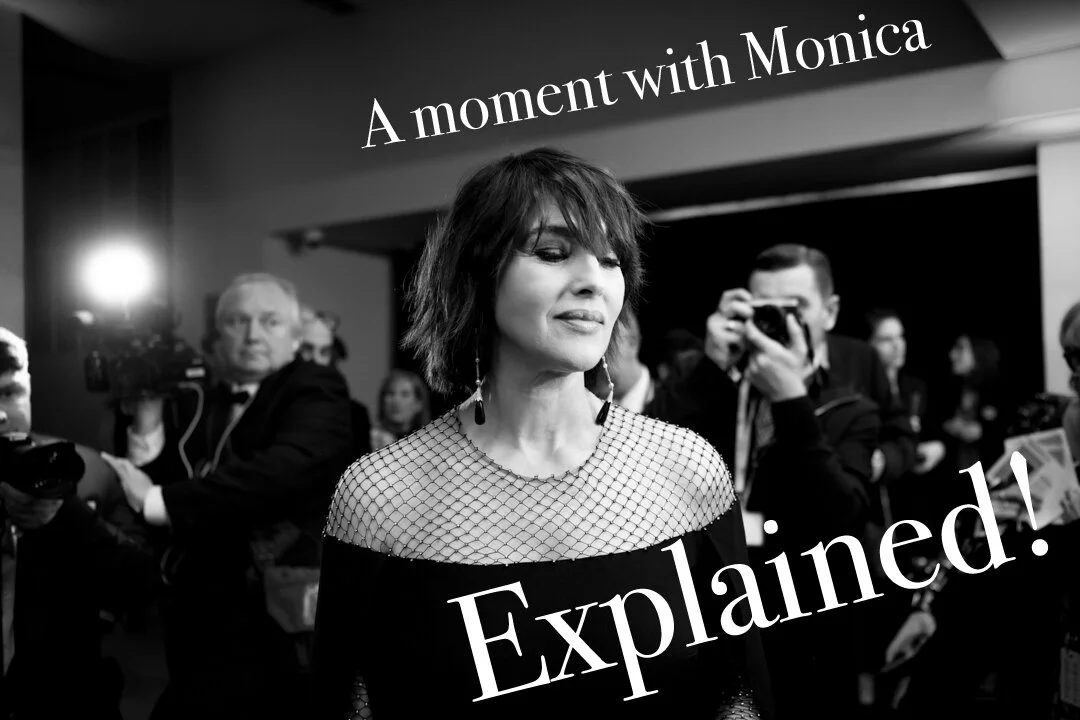 Monica Bellucci a moment explained!
