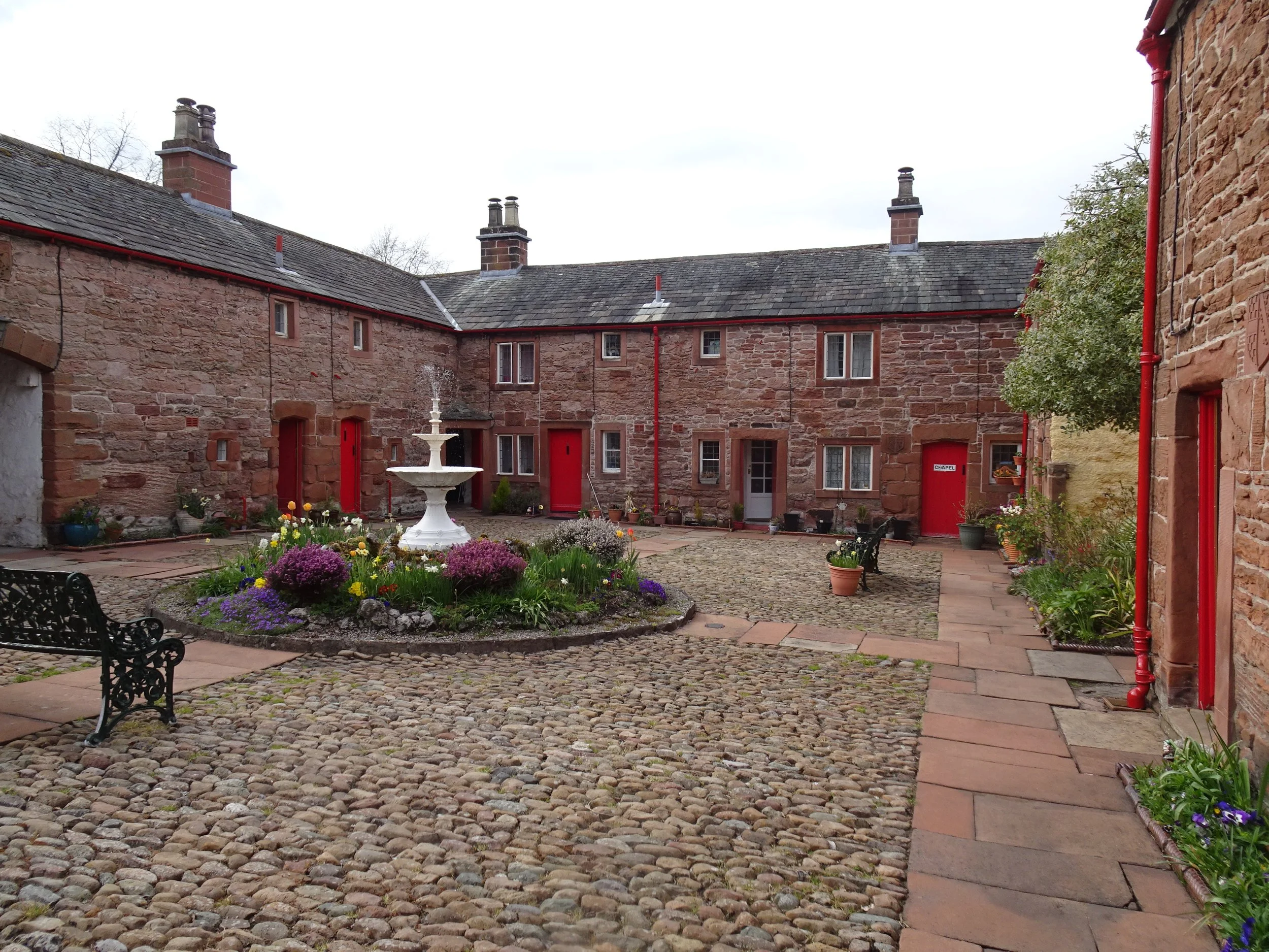 St Anne's Almshouses in Appleby