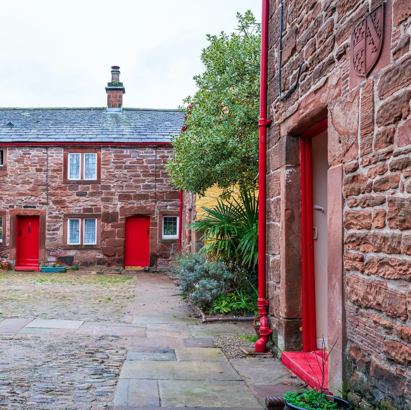 St Anne&rsquo;s Almshouses - full refurbishment of these beautiful grade II* almshouses in Appleby. Including renewable heating system, breathable insulation and new kitchens and bathrooms throughout. 

#cumbria #listedbuilding #almshouses #refurbish