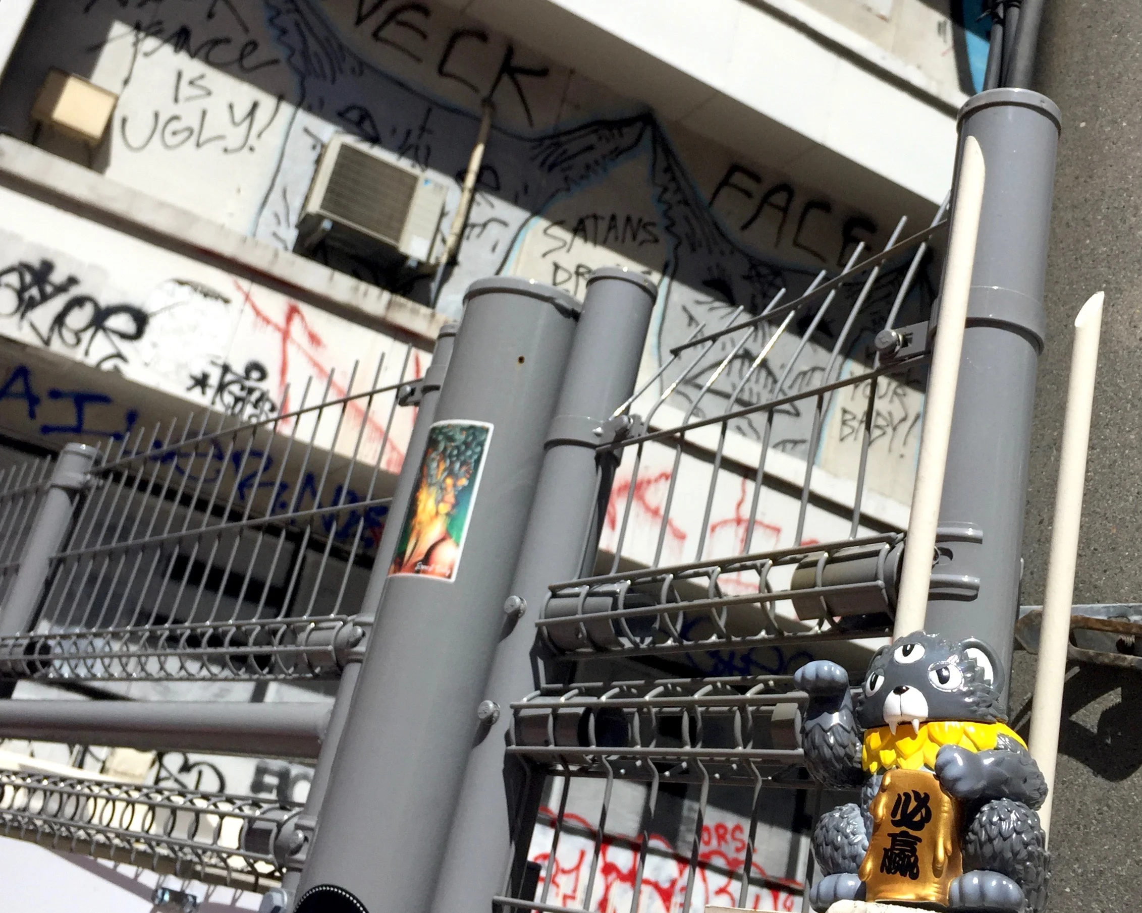FORTUNE KAYDEN guarding the infamous Shibuya parking lot