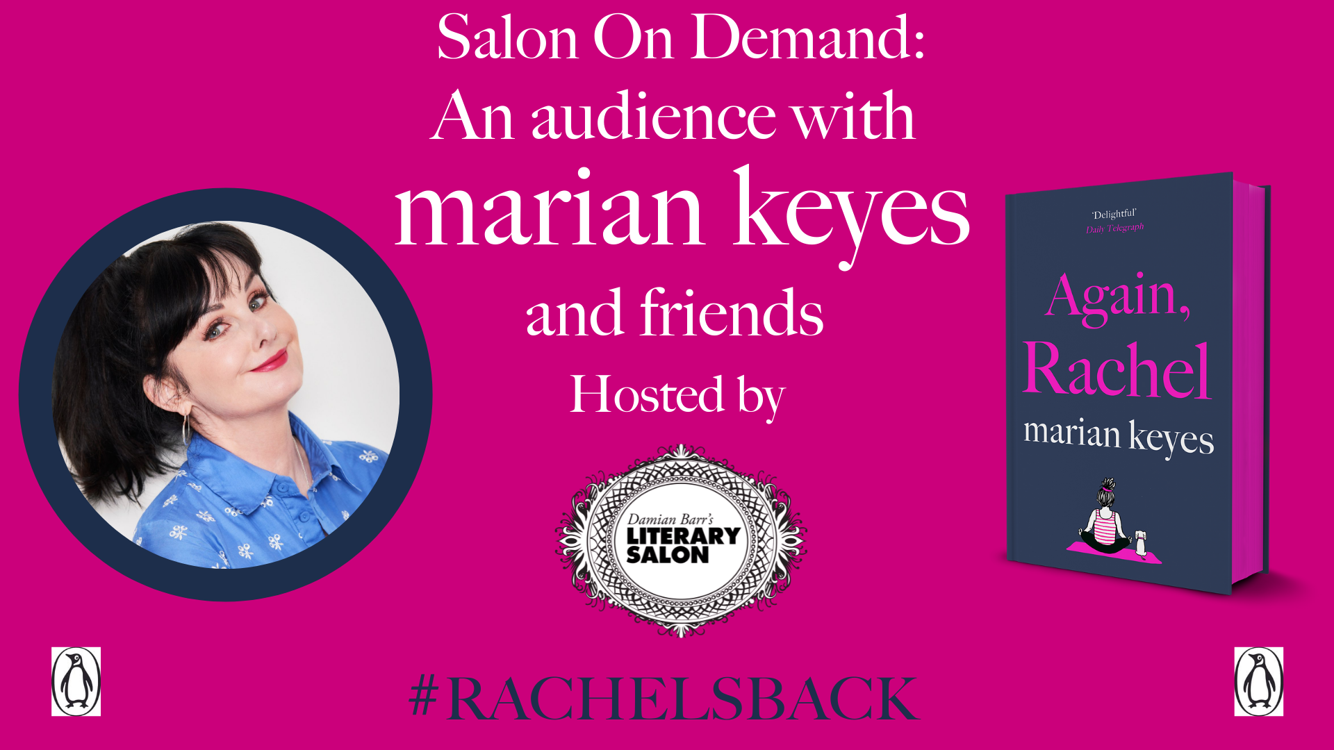 Salon On Demand: An Audience with Marian Keyes and friends