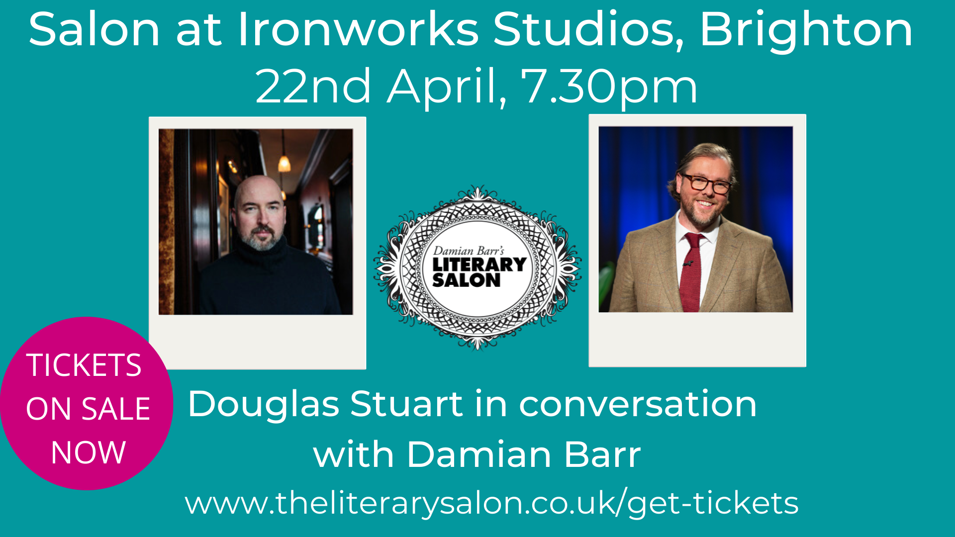 Douglas Stuart in conversation with Damian Barr