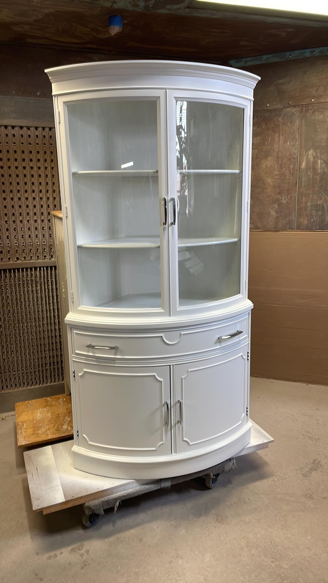 AFTER Corner Curio Cabinet