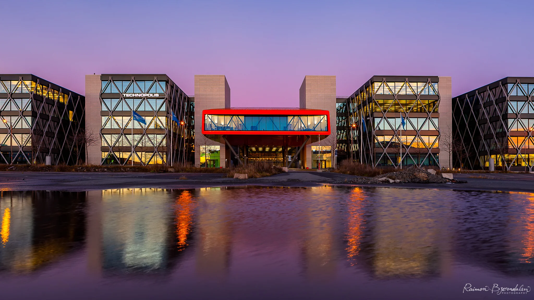 The Technopolis building in Fornebu, Norway.