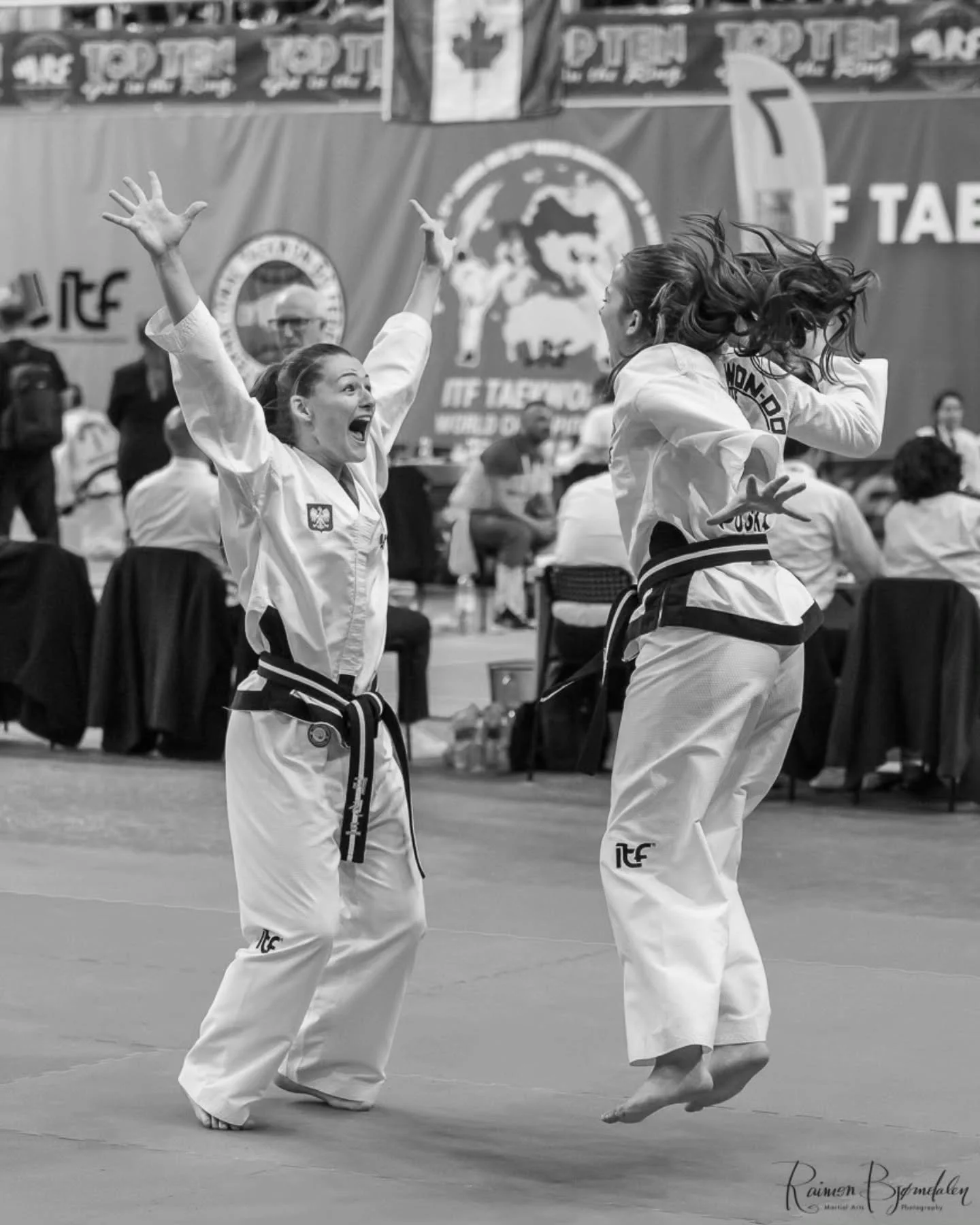 The easiest thing to capture through a lens. Pure joy. 
&bull;
&bull;
&bull;
&bull;
#itfwtc2025 #itftaekwondo #martialarts