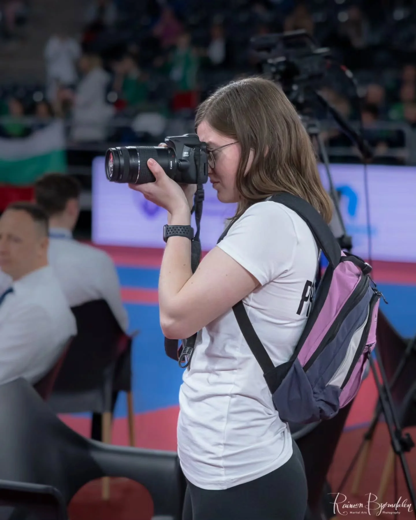 The shooters part 3
Time spent behind the camera during an event could be around 30 hours... Then there's another 10 hours in total editing and posting photos because people want to see at the end of each competition day. 
"Your camera takes gre