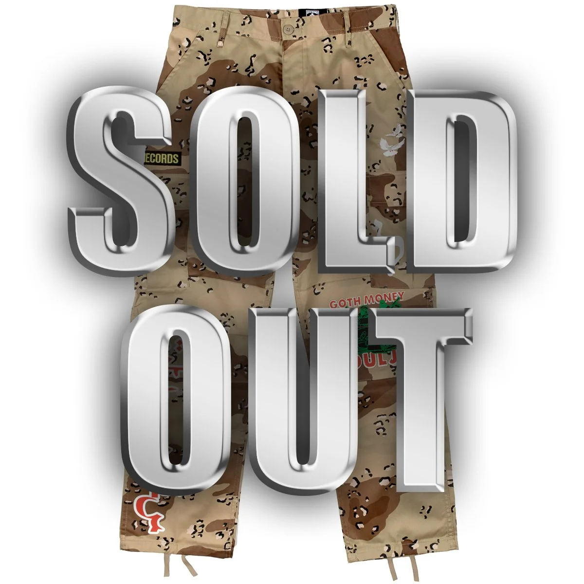 SOULJA BDU PANT - DESERT CAMO