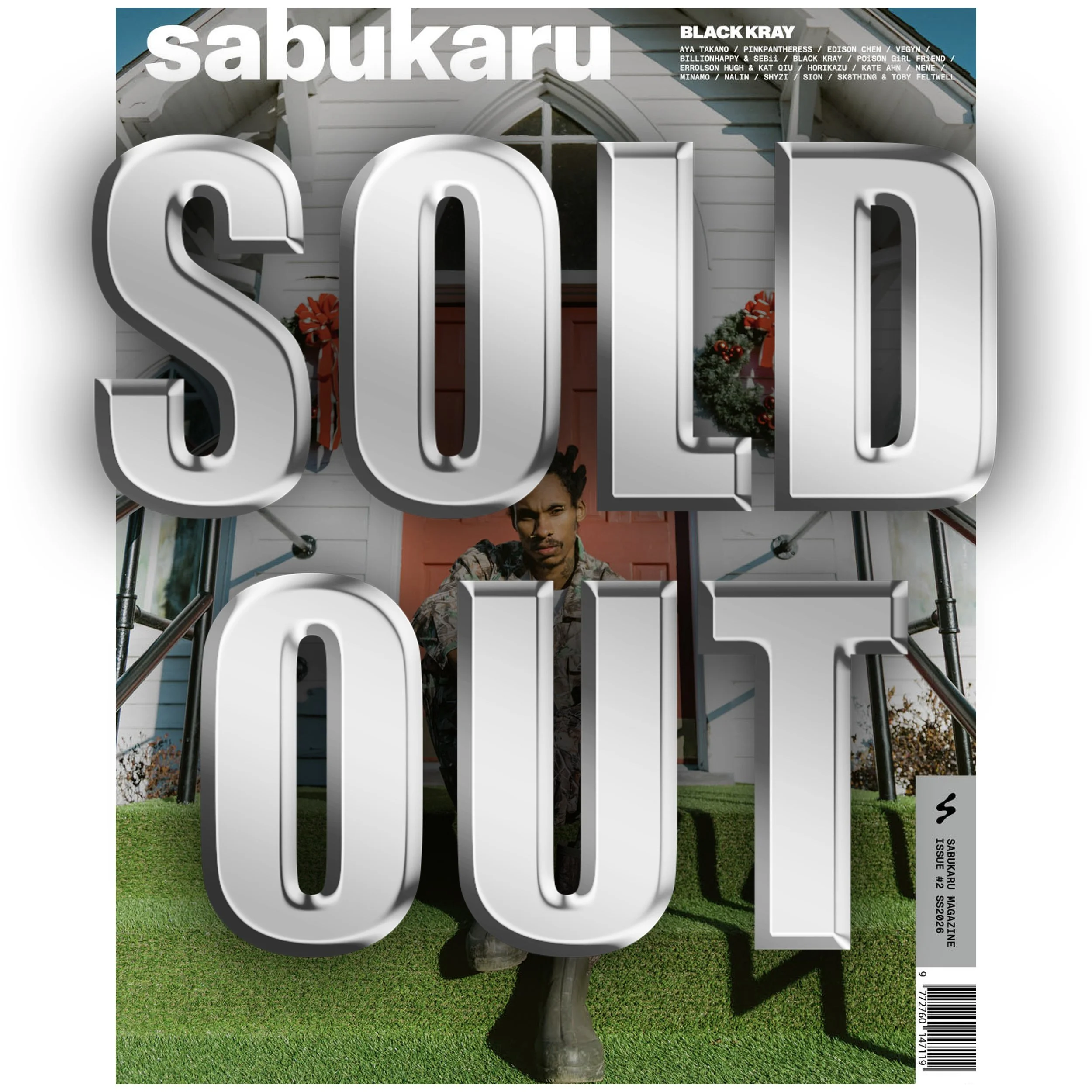 Black Kray for Sabukaru Magazine + T-shirt