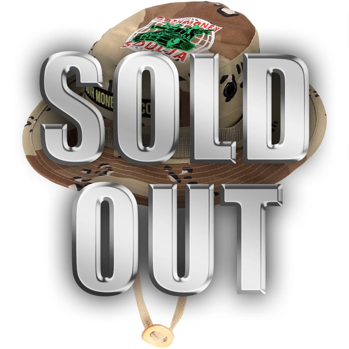 SOULJA BUCKET HAT - DESERT CAMO