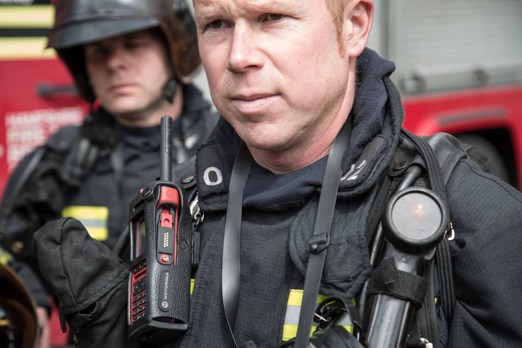 Fire and rescue teams with Motorola Solutions