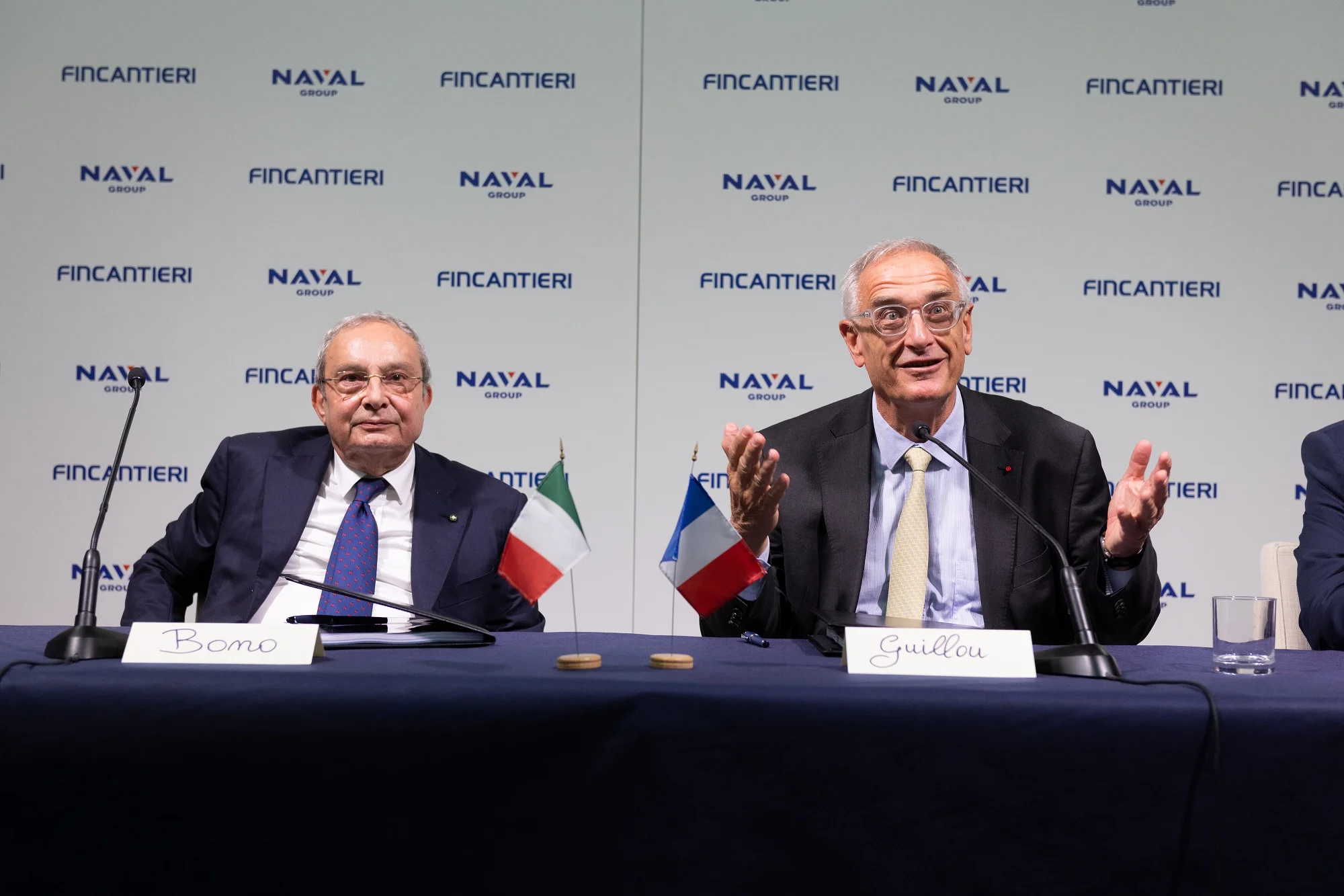 Naval Group et Fincantieri révèlent le nom de leur joint-venture : "Naviris"