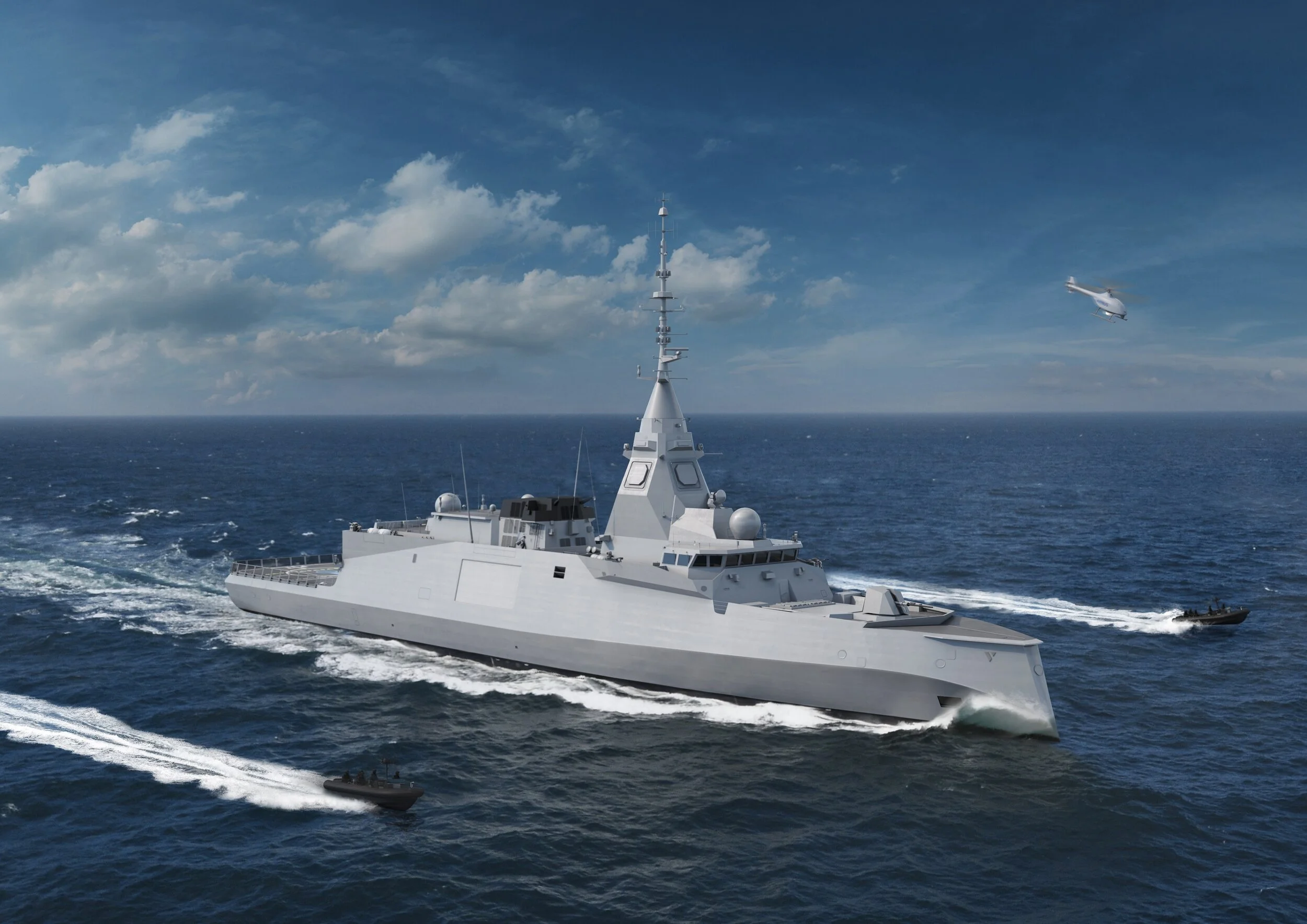 The French Ministry of the Armed forces accelerates the FDI frigates program and supports Naval Group's activity in Lorient