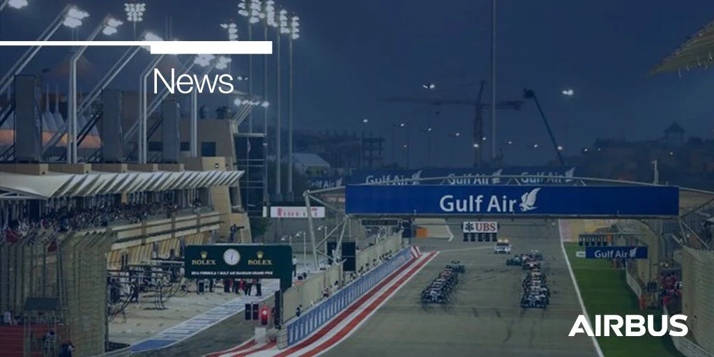 Airbus secured the first F1 race of the season in Bahrain