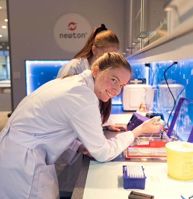 Mobile Newton Room&nbsp;: donner le goût des sciences aux collégiens...