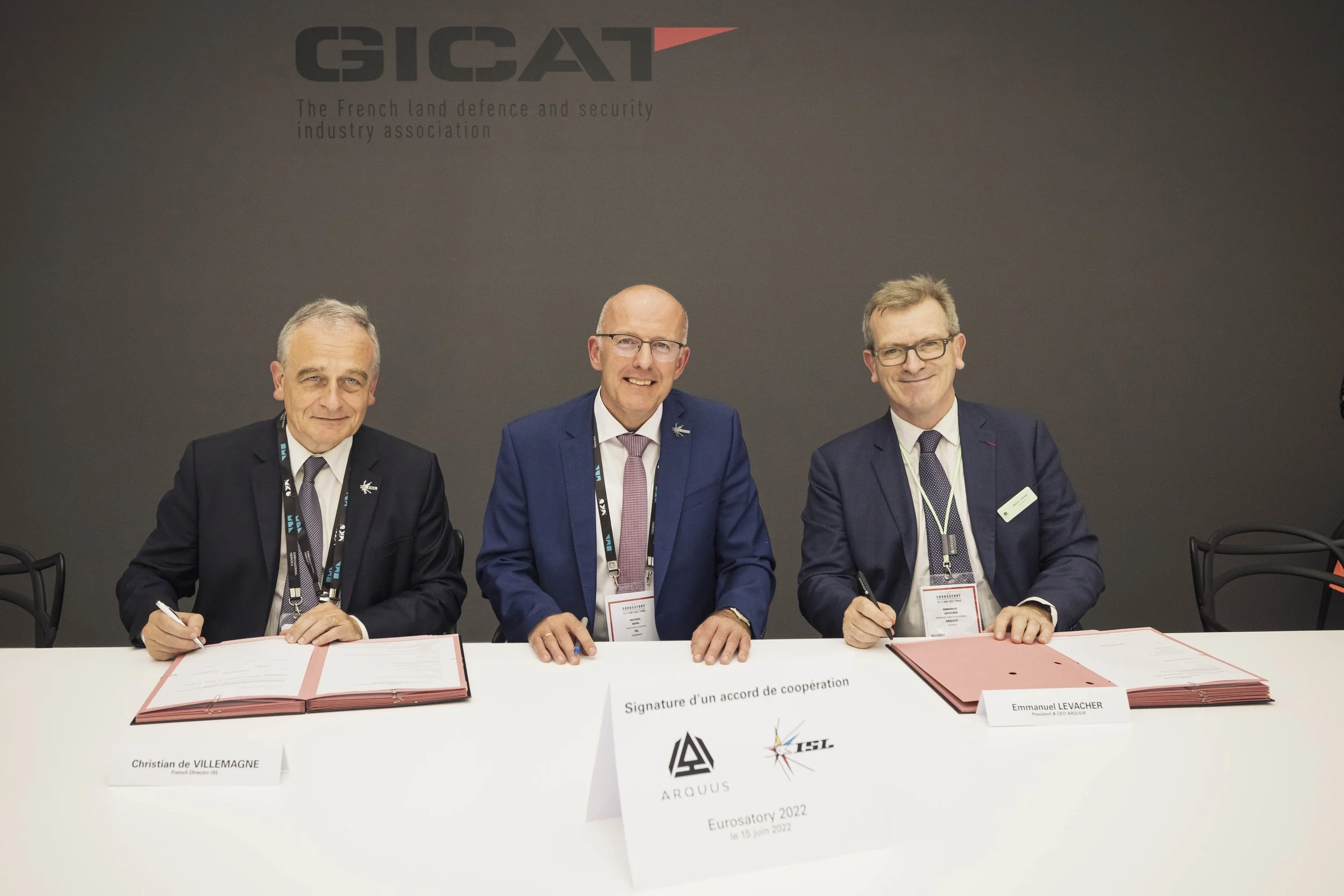 ARQUUS sur EUROSATORY 2022