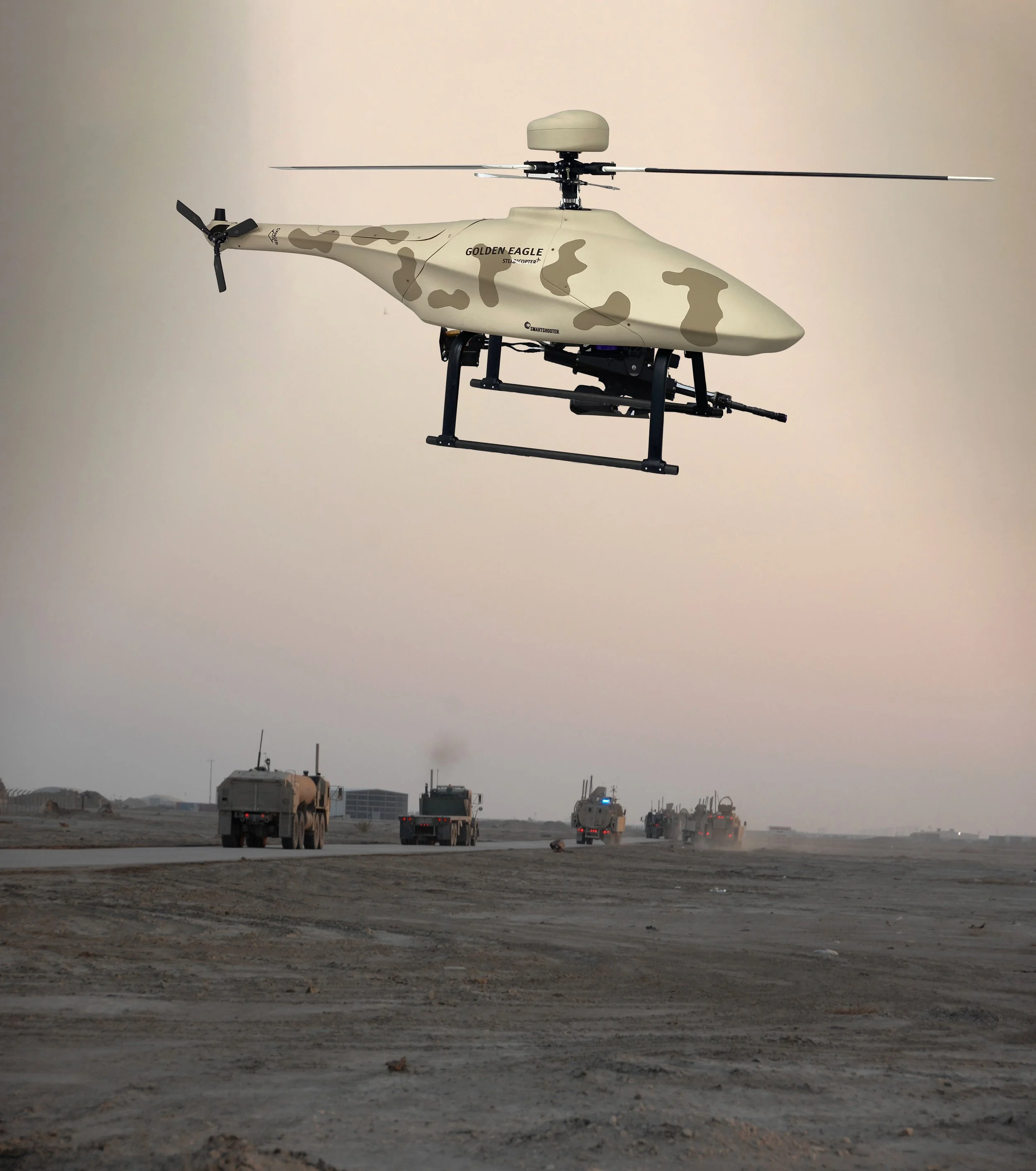 DEFEA 2023: Steadicopter is Presenting its Golden Eagle