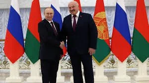 Conférence de presse conjointe de Vladimir Poutine et Alexandre Loukachenko