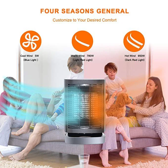 PORTABLE MINI ELECTRIC CERAMIC HEATER FOR $10