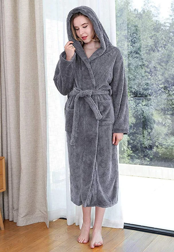 PLUSH WOMEN’S BATHROBE FOR $12.99