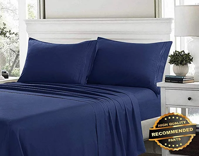4 PIECE HYPOALLERGENIC QUEEN BED SET FOR $9.00