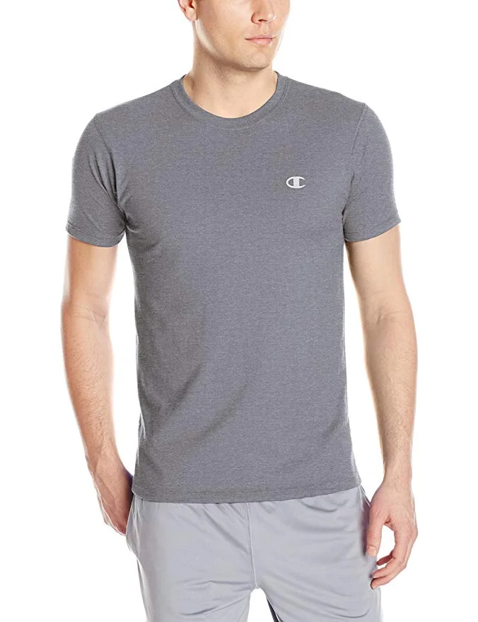 CHAMPION DOUBLE DRY COTTON CREW-NECK SHIRT FOR $3.99
