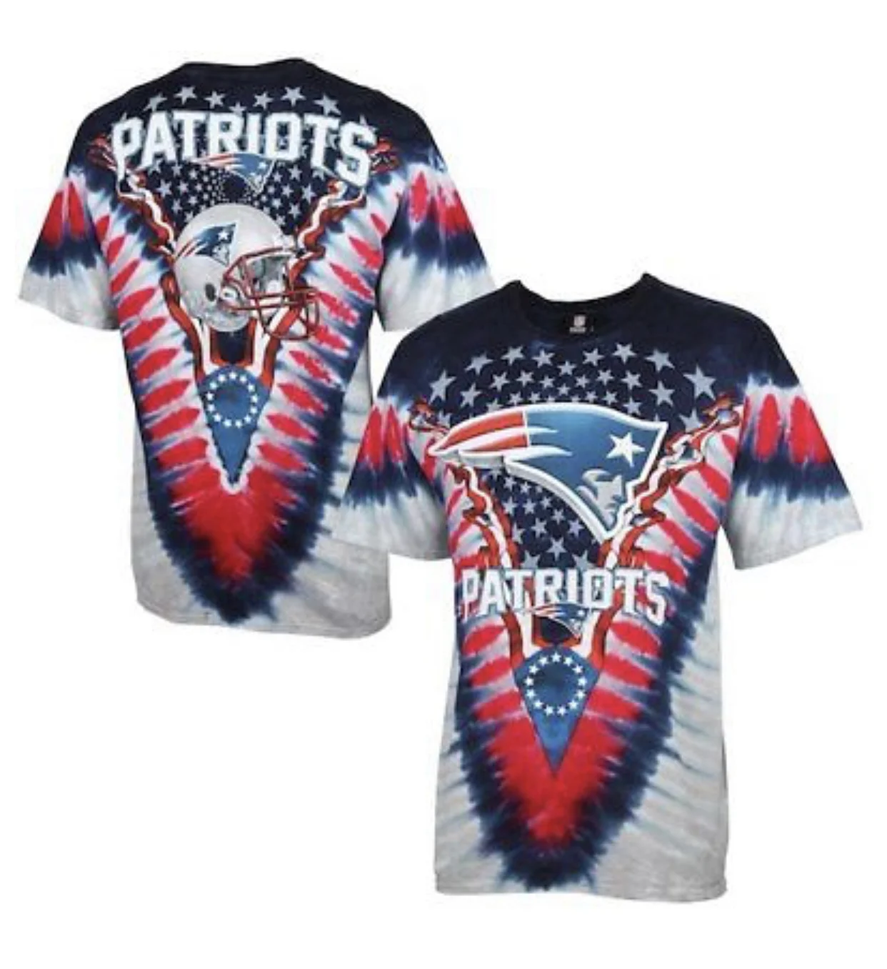 PATRIOTS TIE-DYE T-SHIRT FOR $29.99