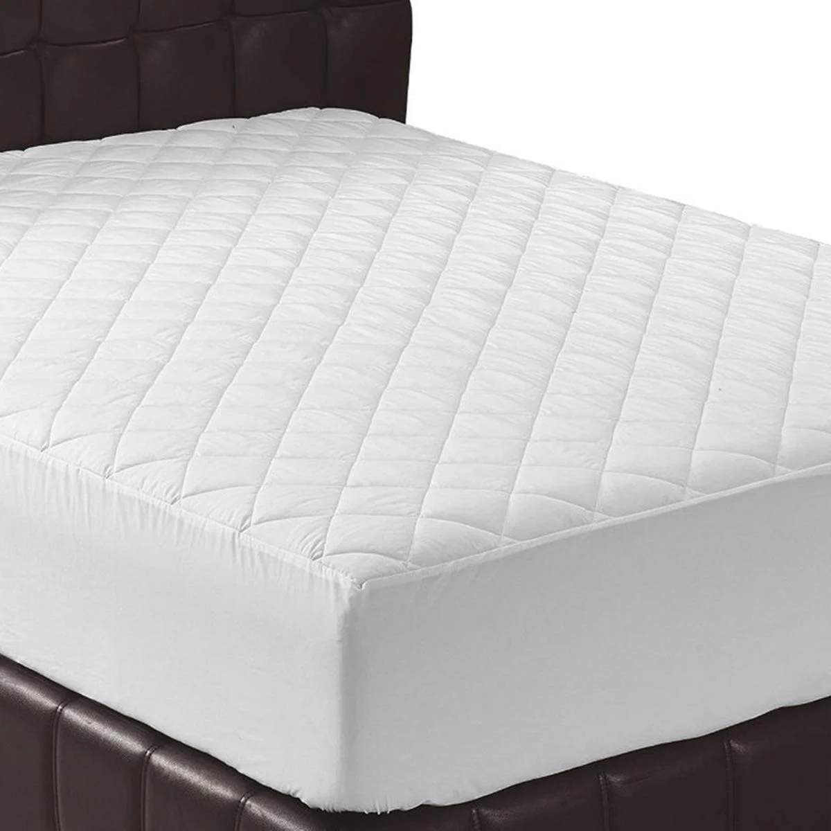 QUILTED FITTED MATTRESS PAD (QUEEN) FOR $21.99