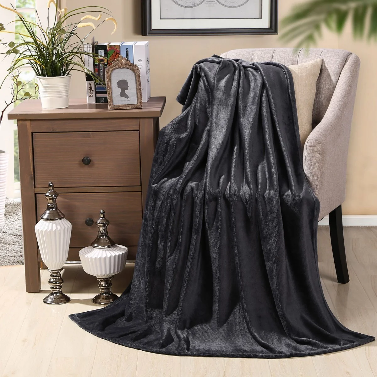  VELVET THROW BLANKET FOR $10.49