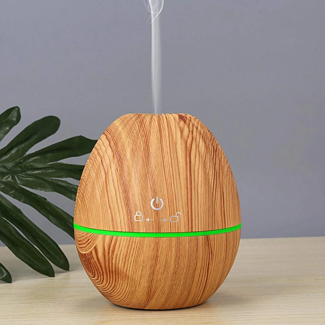 WOOD GRAIN AROMATHERAPY HUMIDIFIER FOR $9.99