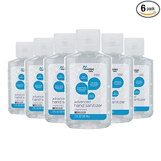 6 PACK OF HAND SANITIZER FOR $6.37