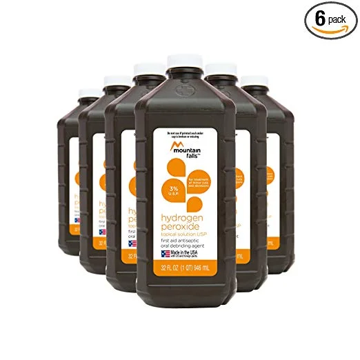 6 PACK OF HYDROGEN PEROXIDE FOR $13.07