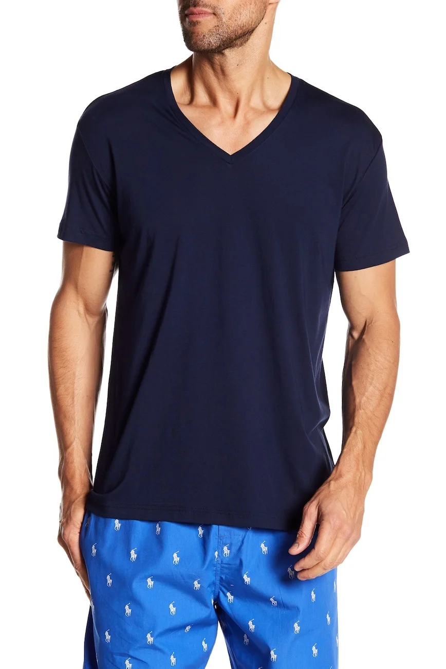 POLO RALPH LAUREN V-NECK TEE FOR $7.52