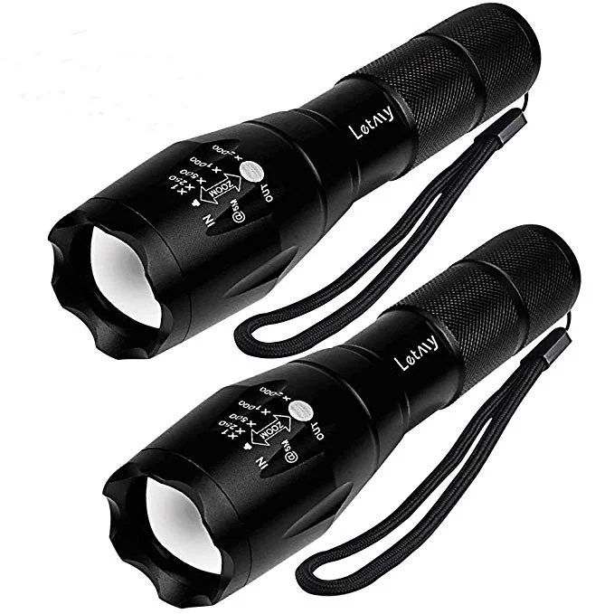 2 TACTICAL FLASHLIGHTS FOR $10.99