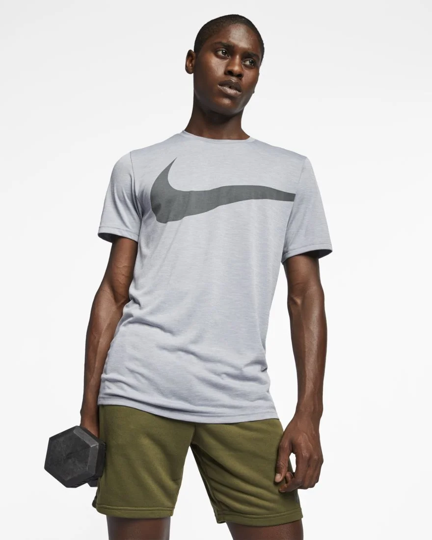 NIKE BREATHE SWOOSH LOGO T-SHIRTS FOR $19.98