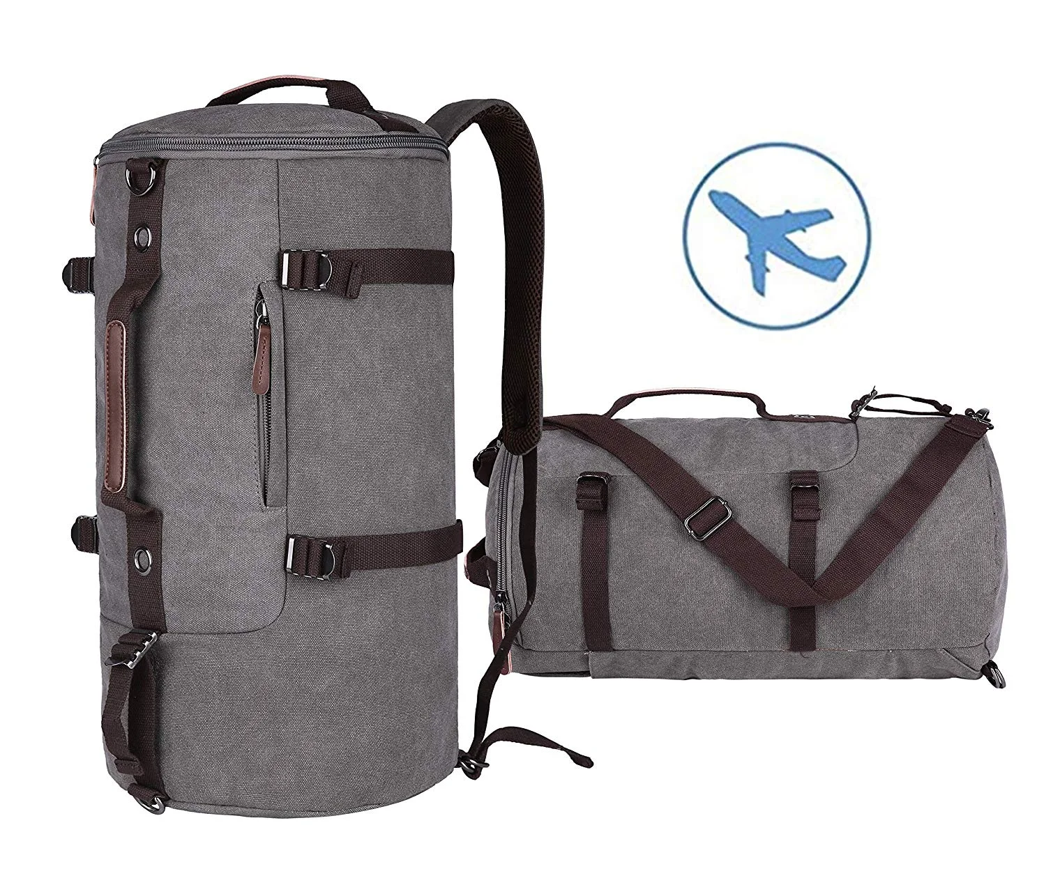 CANVAS DUFFEL BAG FOR $17.49