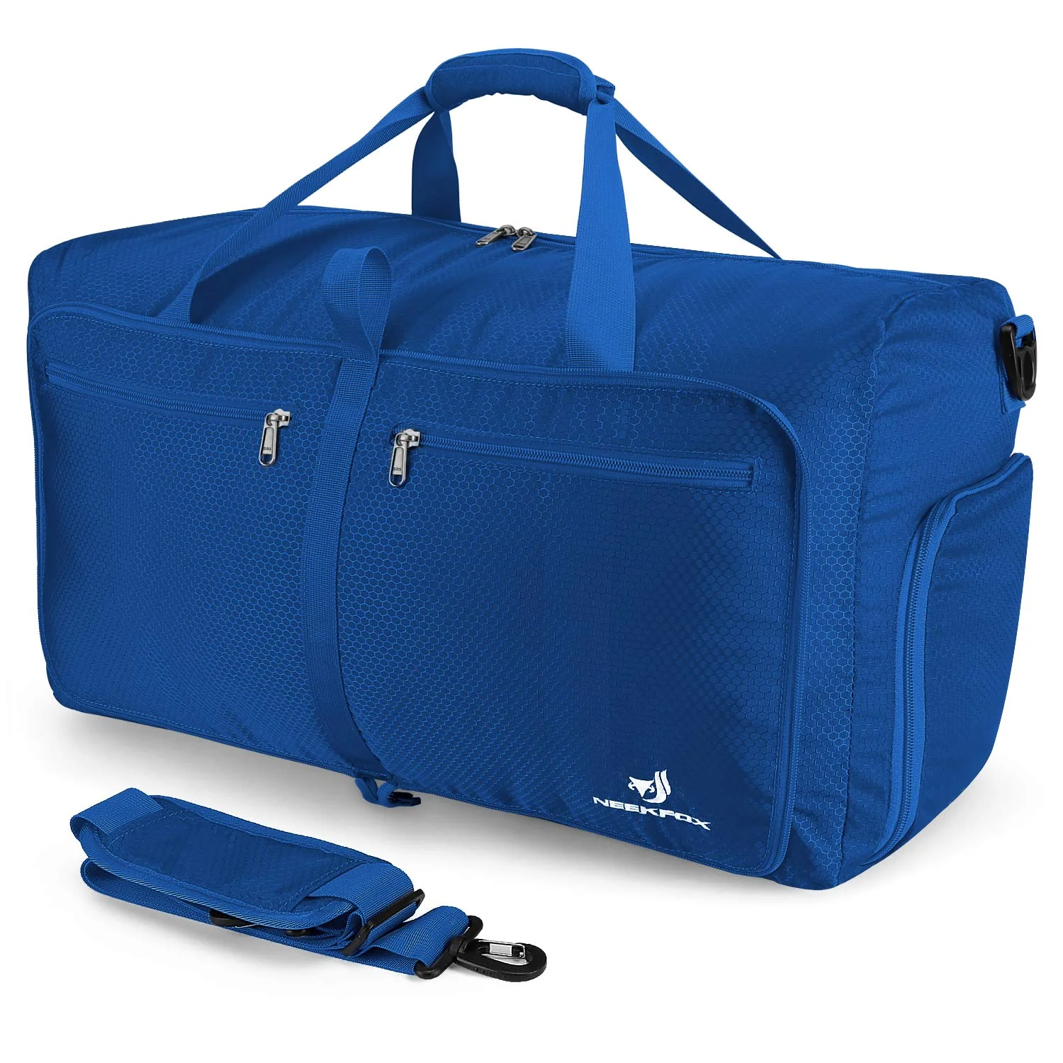 LARGE FOLDABLE TRAVEL DUFFEL BAG FOR $12.99