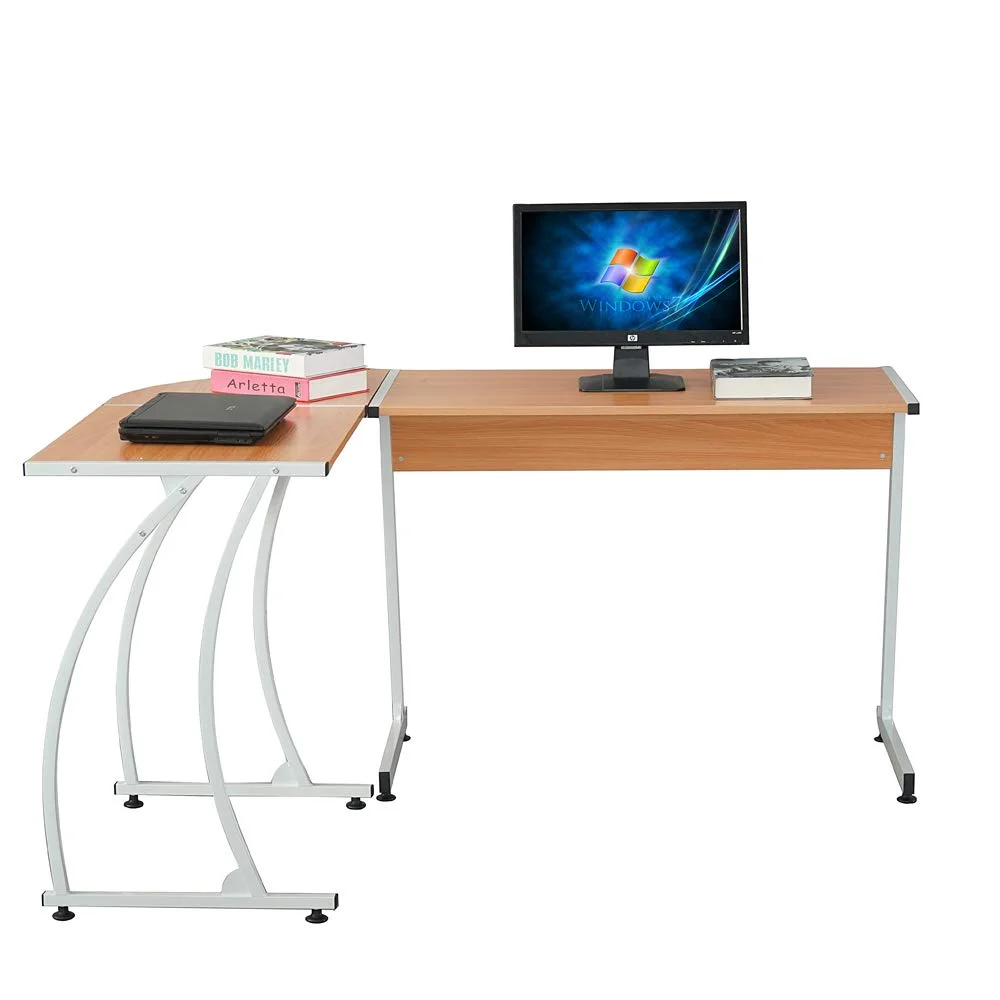 80% OFF L-SHAPED OFFICE DESKS