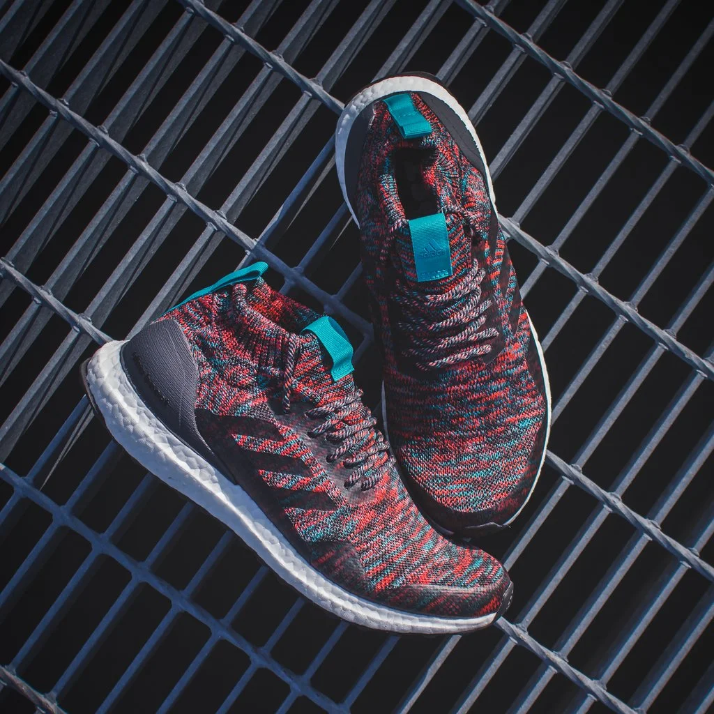 ADIDAS ULTRABOOST MID 'BURGUNDY/MULTICOLOR' FOR $90.00
