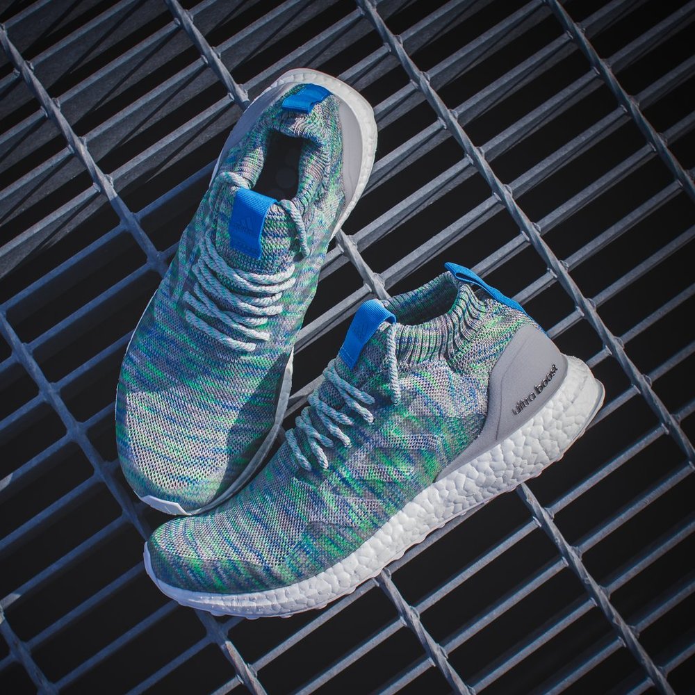 ADIDAS ULTRABOOST MID 'GREY/MULTICOLOR' FOR $90.00