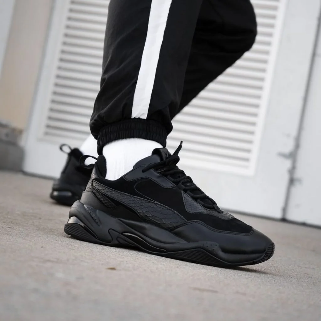 PUMA THUNDER DESERT 'TRIPLE BLACK' FOR $50.00