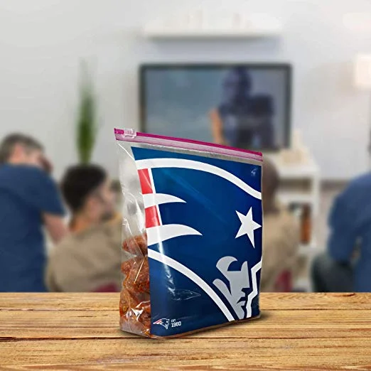 NEW ENGLAND PATRIOTS ZIPLOC BAGS FOR $4.40