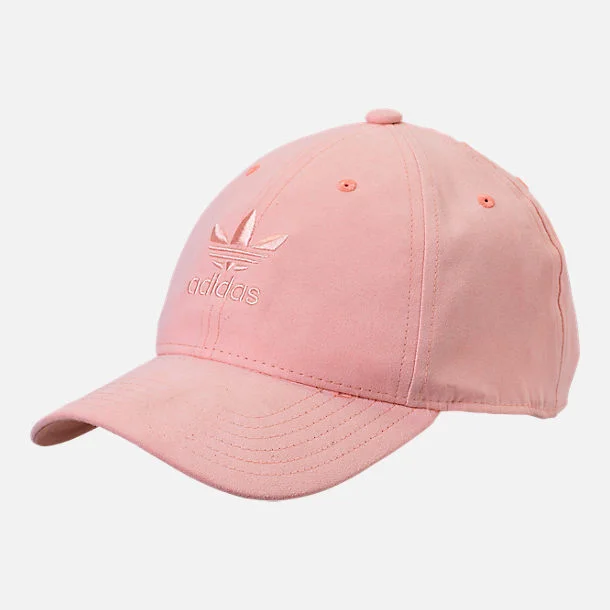 ADIDAS ORIGINALS RELAXED PLUS ADJUSTABLE DAD HAT ‘BLUSH PINK’ FOR $10.00