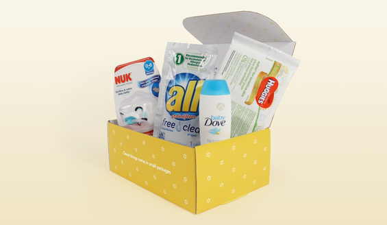 FREE BABY WELCOME SAMPLE BOX