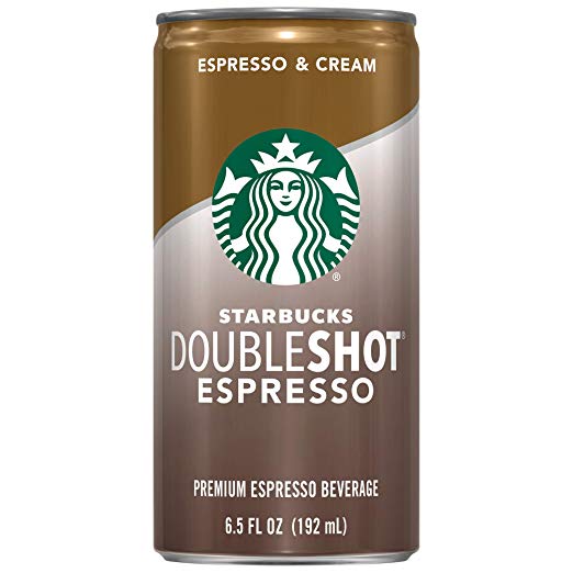 12 PACK OF STARBUCKS DOUBLESHOT ESPRESSO + CREAM FOR $12.14