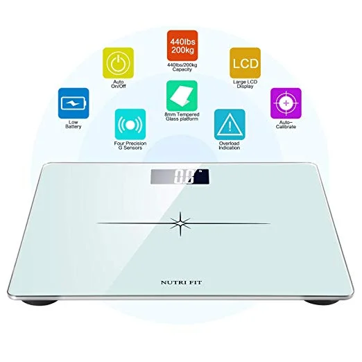 EXTRA WIDE / ULTRA THICK DIGITAL BODY WEIGHT SCALE FOR $10.99