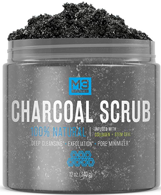 ACTIVATED CHARCOAL SCRUB FOR $8.77
