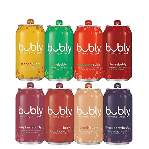 18-COUNT OF BUBLY SPARKLING WATER FOR $8.79