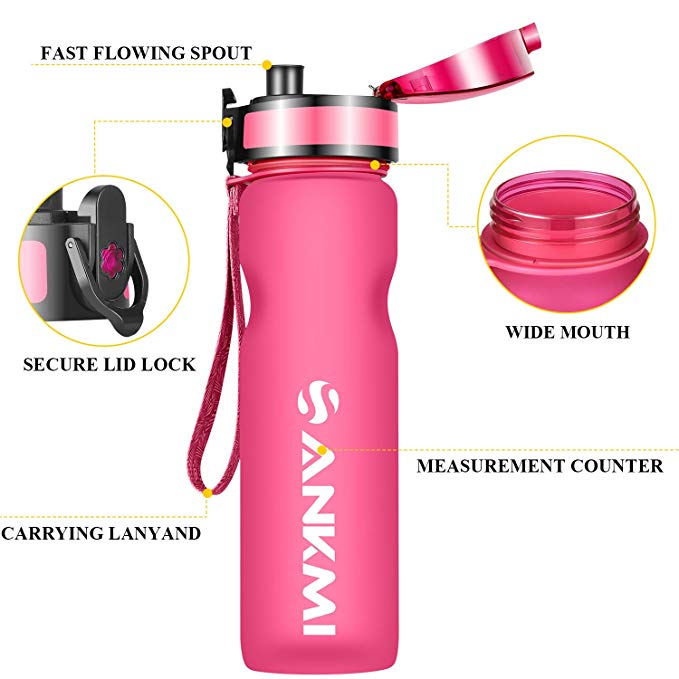 LEAK PROOF SPORTS WATER BOTTLE FOR $6.99