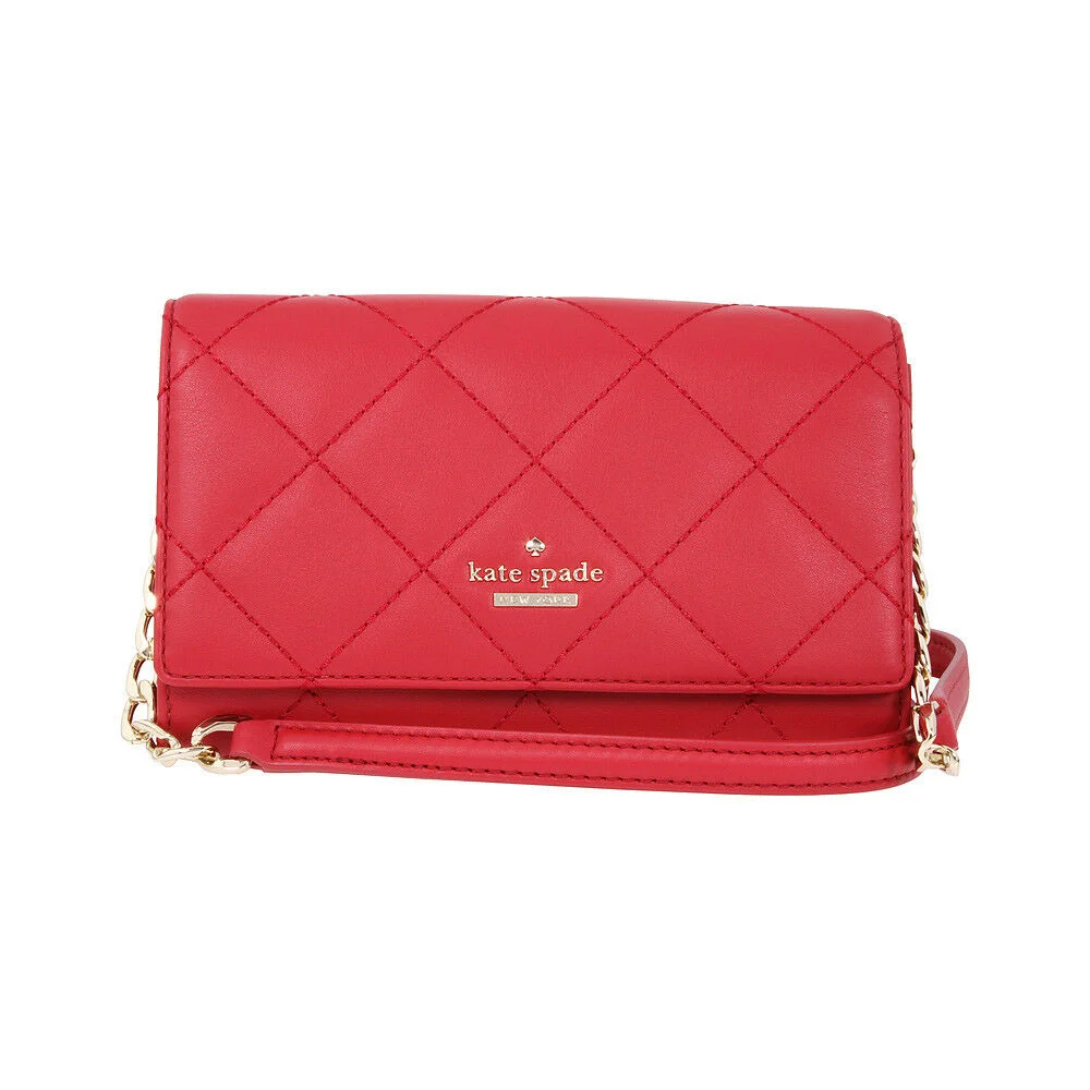 KATE SPADE EMERSON PLACE AGNES LADIES SMALL LEATHER CLUTCH&nbsp;FOR $180.99