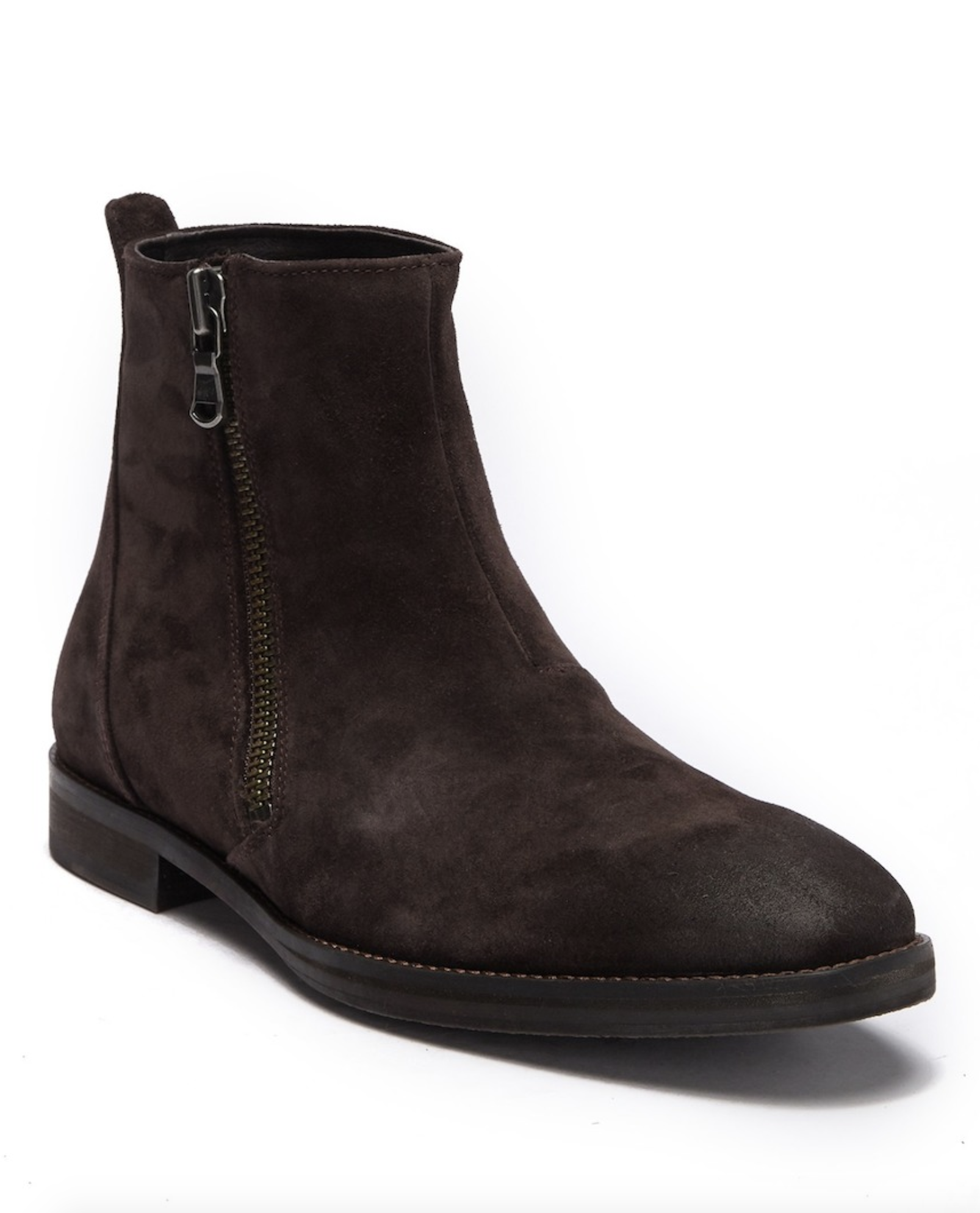 73% OFF JOHN VARVATOS STAR USA STAR SUEDE ZIP BOOTS